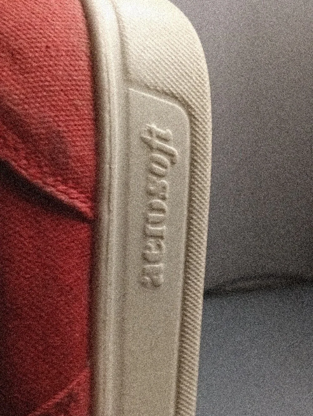 Men's Red Canvas Boat Shoes - Unbranded